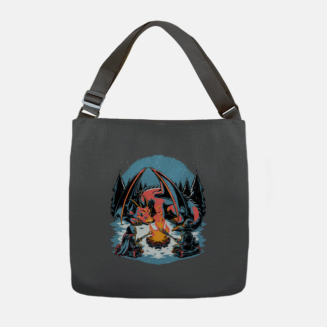 Cozy Dragon Fantasy-None-Adjustable Tote-Bag-Studio Mootant