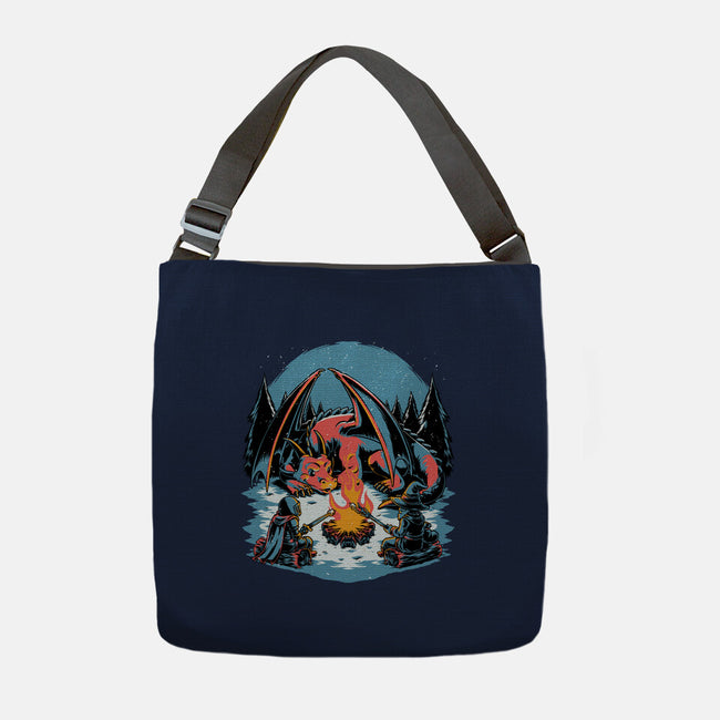 Cozy Dragon Fantasy-None-Adjustable Tote-Bag-Studio Mootant