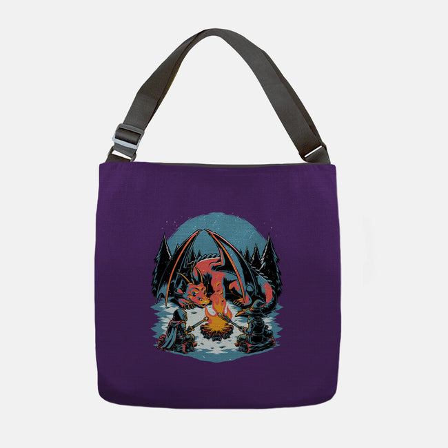 Cozy Dragon Fantasy-None-Adjustable Tote-Bag-Studio Mootant