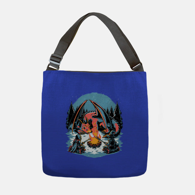 Cozy Dragon Fantasy-None-Adjustable Tote-Bag-Studio Mootant