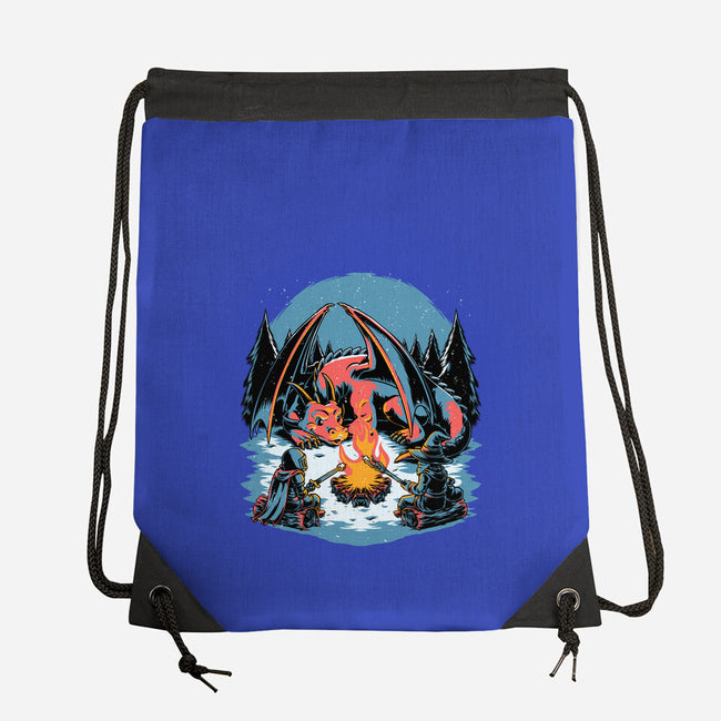 Cozy Dragon Fantasy-None-Drawstring-Bag-Studio Mootant