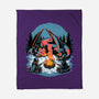 Cozy Dragon Fantasy-None-Fleece-Blanket-Studio Mootant