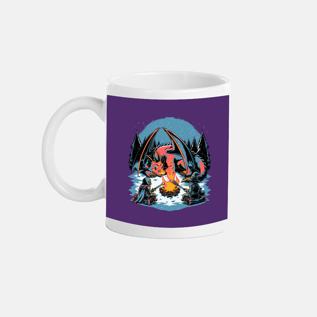Cozy Dragon Fantasy-None-Mug-Drinkware-Studio Mootant