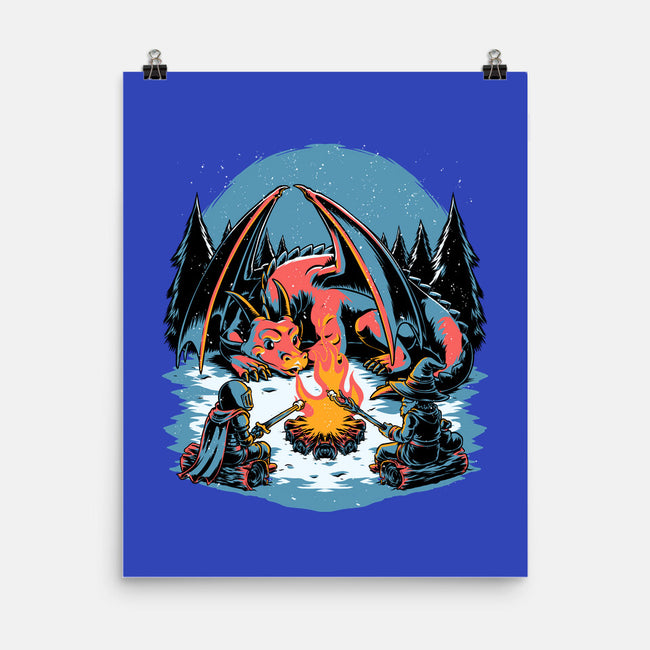 Cozy Dragon Fantasy-None-Matte-Poster-Studio Mootant
