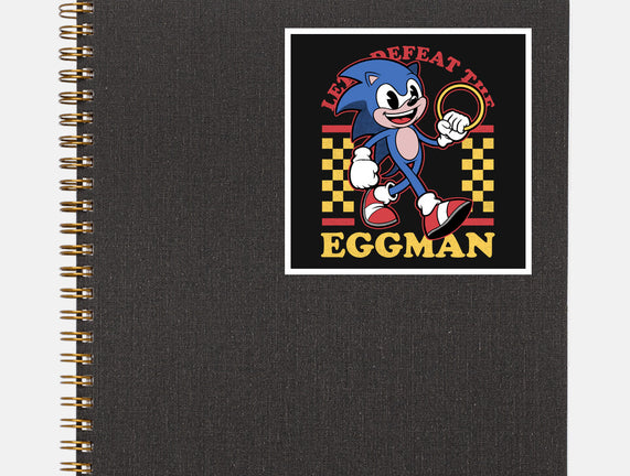 Game Mascot Hedgehog Runner