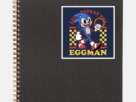 Game Mascot Hedgehog Runner