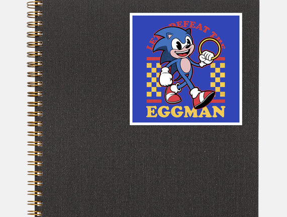 Game Mascot Hedgehog Runner