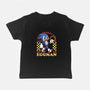 Game Mascot Hedgehog Runner-Baby-Basic-Tee-Studio Mootant