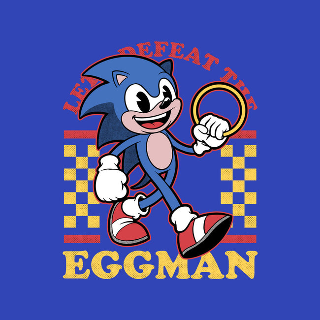 Game Mascot Hedgehog Runner-Mens-Long Sleeved-Tee-Studio Mootant