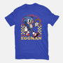 Game Mascot Hedgehog Runner-Womens-Fitted-Tee-Studio Mootant