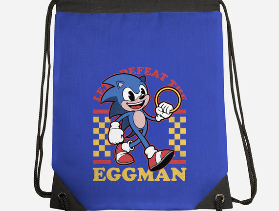 Game Mascot Hedgehog Runner