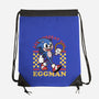 Game Mascot Hedgehog Runner-None-Drawstring-Bag-Studio Mootant
