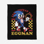 Game Mascot Hedgehog Runner-None-Fleece-Blanket-Studio Mootant