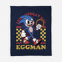 Game Mascot Hedgehog Runner-None-Fleece-Blanket-Studio Mootant