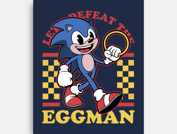 Game Mascot Hedgehog Runner