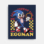 Game Mascot Hedgehog Runner-None-Stretched-Canvas-Studio Mootant
