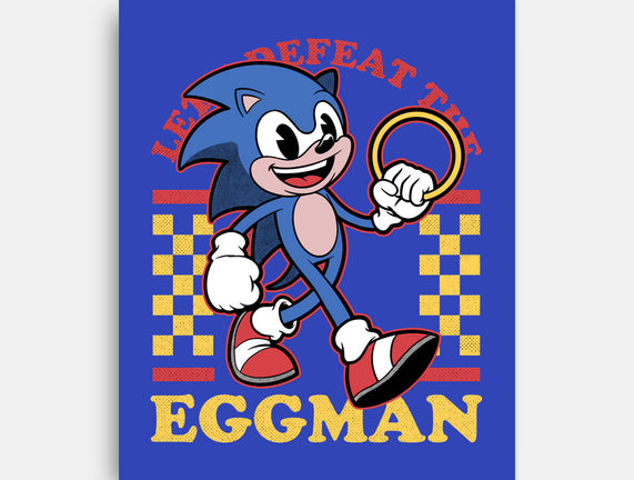 Game Mascot Hedgehog Runner