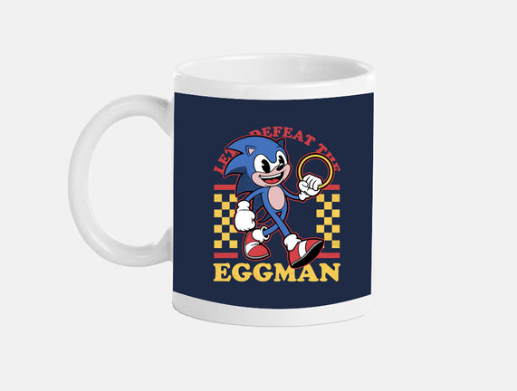 Game Mascot Hedgehog Runner