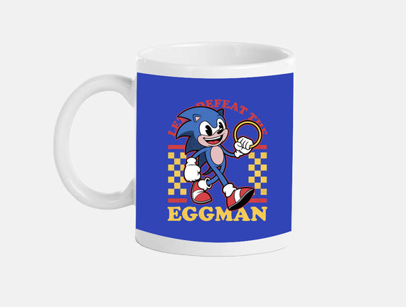 Game Mascot Hedgehog Runner