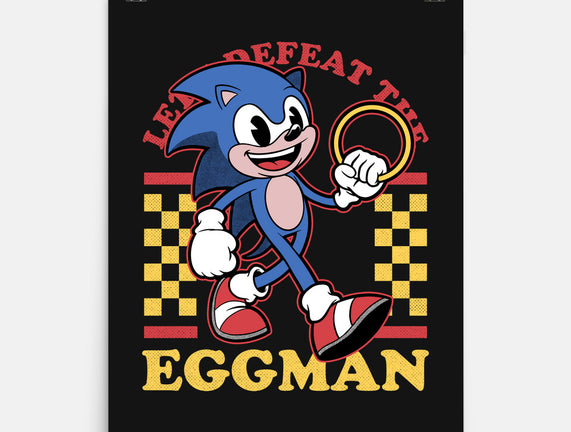 Game Mascot Hedgehog Runner