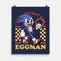 Game Mascot Hedgehog Runner-None-Matte-Poster-Studio Mootant
