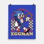 Game Mascot Hedgehog Runner-None-Matte-Poster-Studio Mootant