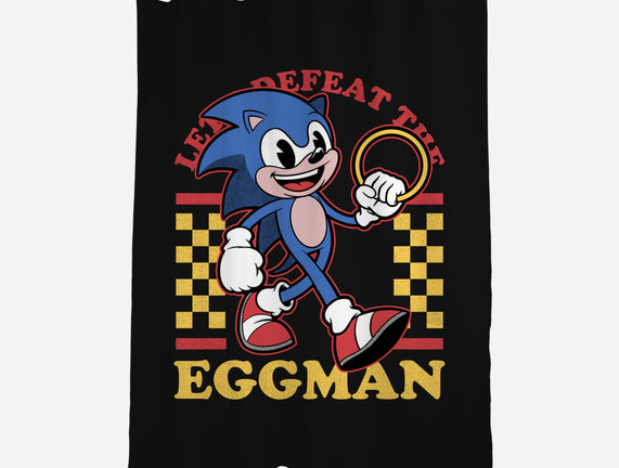 Game Mascot Hedgehog Runner