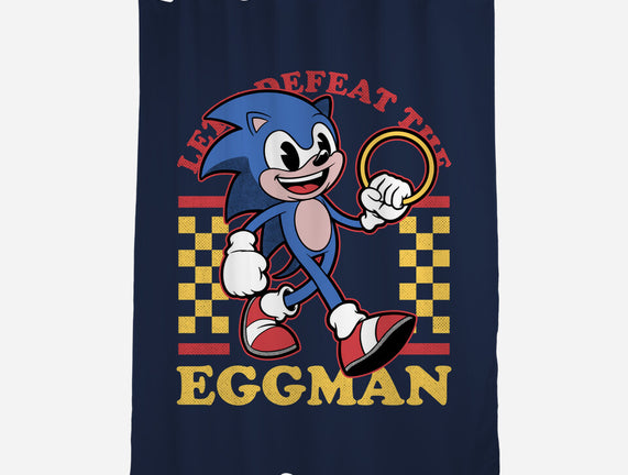 Game Mascot Hedgehog Runner