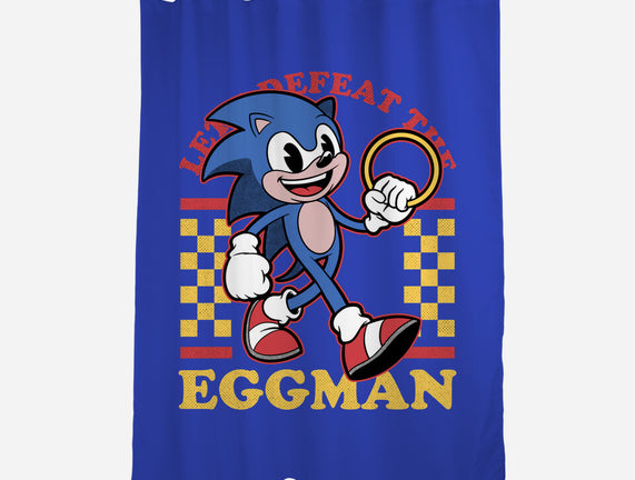 Game Mascot Hedgehog Runner