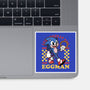 Game Mascot Hedgehog Runner-None-Glossy-Sticker-Studio Mootant