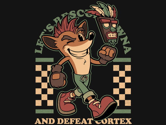 Game Mascot Crash Mask