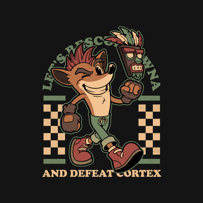 Game Mascot Crash Mask-None-Mug-Drinkware-Studio Mootant