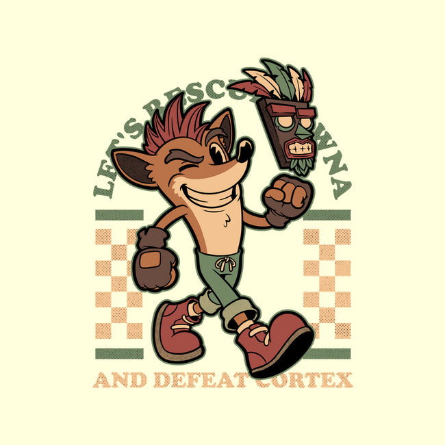 Game Mascot Crash Mask-None-Basic Tote-Bag-Studio Mootant