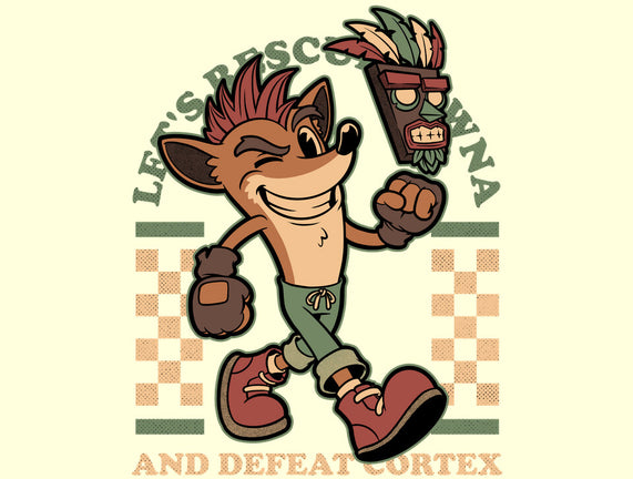 Game Mascot Crash Mask