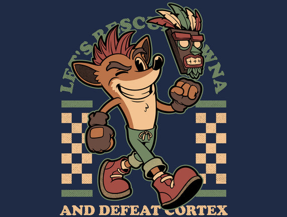 Game Mascot Crash Mask