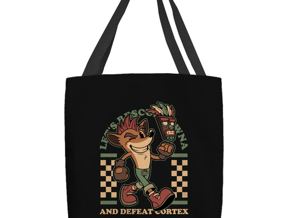 Game Mascot Crash Mask