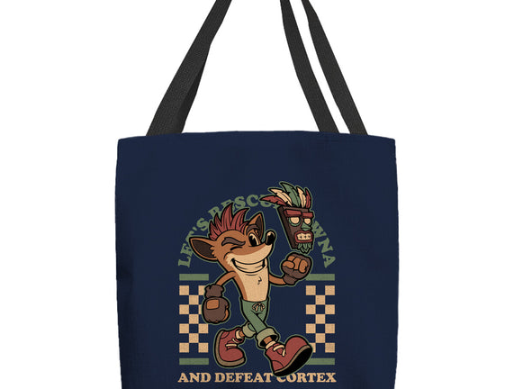 Game Mascot Crash Mask