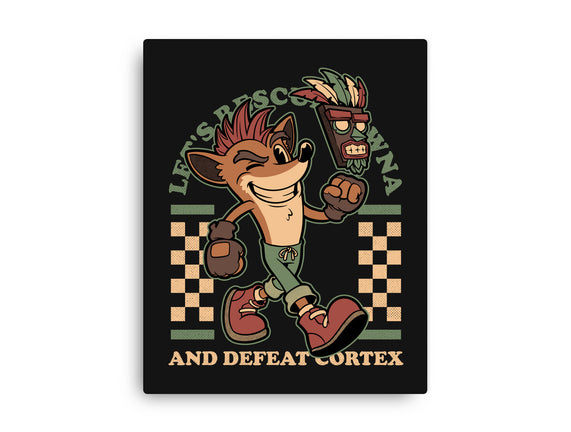 Game Mascot Crash Mask