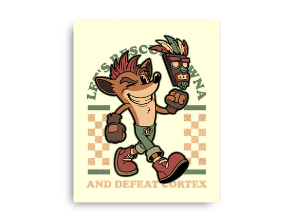 Game Mascot Crash Mask