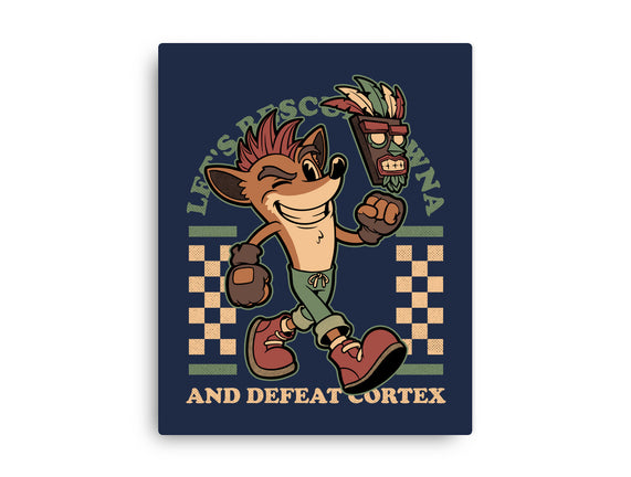 Game Mascot Crash Mask