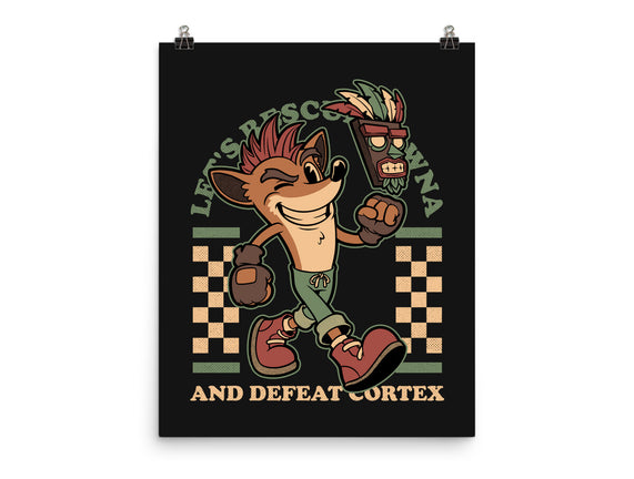 Game Mascot Crash Mask