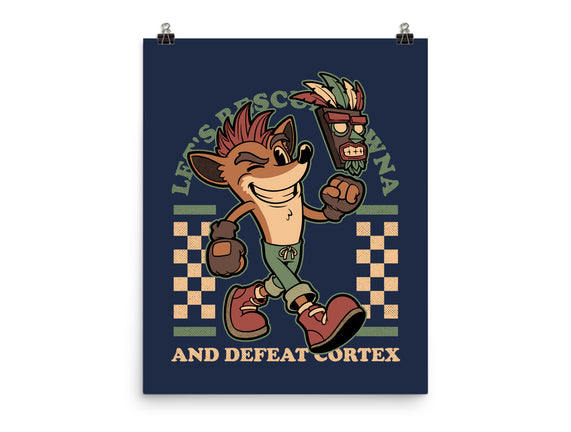 Game Mascot Crash Mask