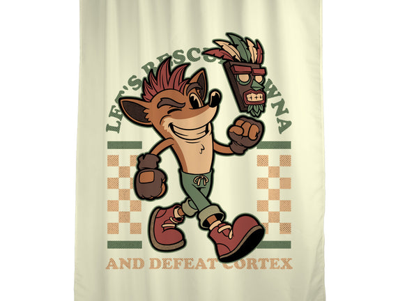 Game Mascot Crash Mask