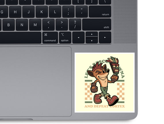 Game Mascot Crash Mask