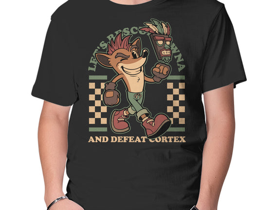 Game Mascot Crash Mask