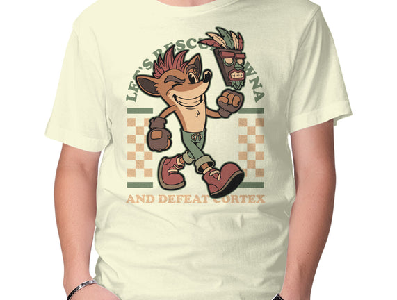 Game Mascot Crash Mask