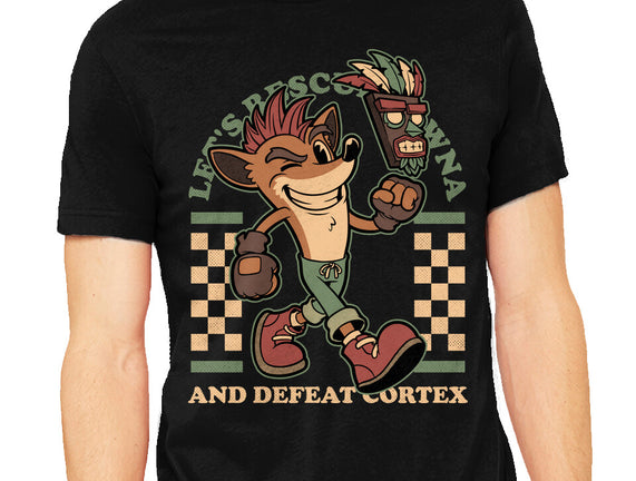 Game Mascot Crash Mask