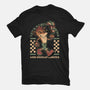 Game Mascot Crash Mask-Womens-Fitted-Tee-Studio Mootant