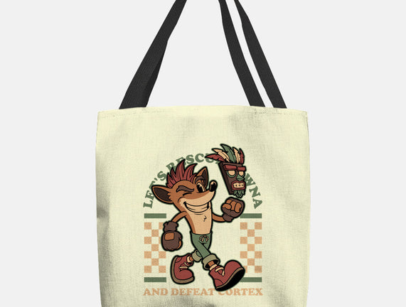 Game Mascot Crash Mask