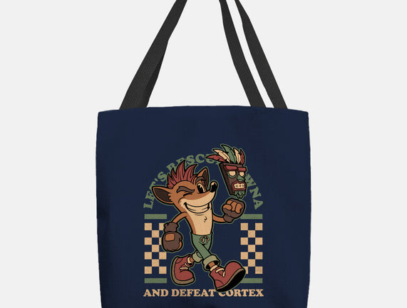 Game Mascot Crash Mask